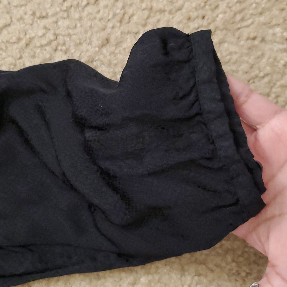 Talbots Neck Tie Blouse Top- 12 - Picture 4 of 8